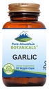 Pure Mountain Botanicals Garlic Capsules 500mg - 90 Veggie Capsules with Organic Garlic Bulbs - Vegan Kosher Gluten-Free Pills - Allium Sativum Herbal Supplement
