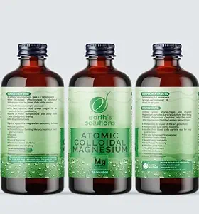 Vital Essence - Optimal Sağlık ve Rahatlama için Premium Atom Colloidal Supplement Magnezyum - Doğal Yaşam için Ionic Çözüm