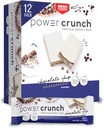 Power Crunch protein Wafer Bars, Yüksek Protein Snacks with Delicious Taste, Chocolate Chip Cheesecake, 1.4 Ounce (12 Count)