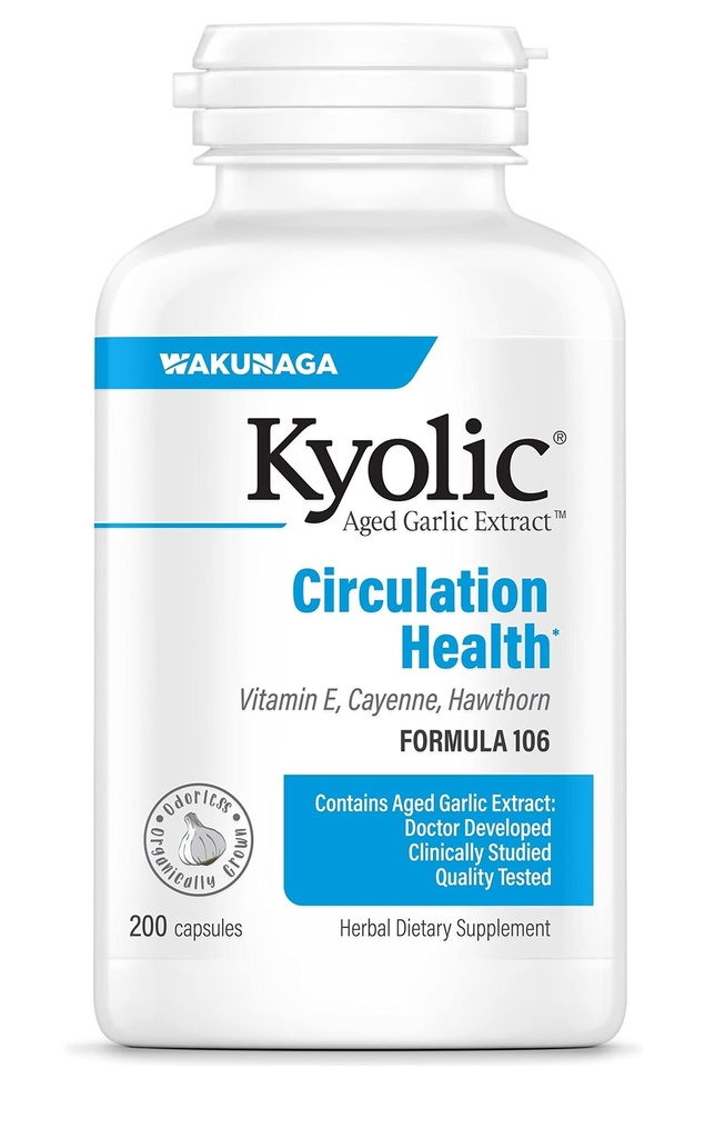 Kyolic Aged, Extract Formula 106, Circulation Health