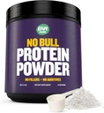 1lb No Bull Unflavored Whey Protein Powder, Pure, Instantized Whey Supplement,High Protein, Low Carb, No Fillers, No Additives, Flavorless