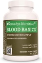 Remedy'nin Beslenme Kanı Temelleri | 1.000 mg, 60 Vegan Capsules Herbal Diyetsel Supplement | Two Moon Supply