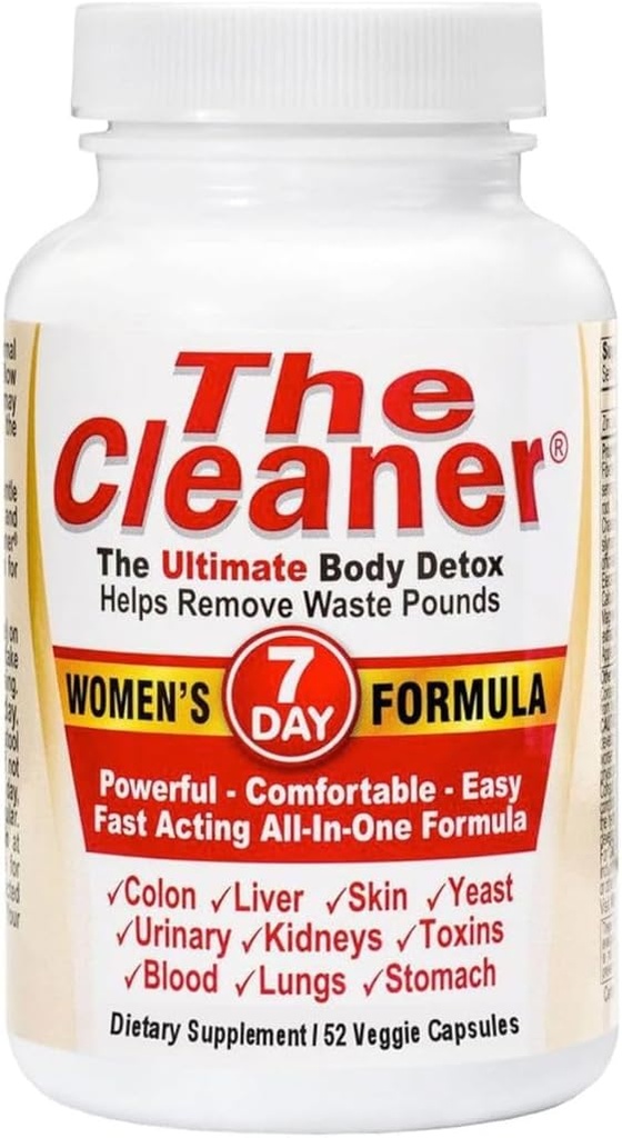 Yüzyıl SistemleriBrand The Clean Detox, 52 Capsules, Güçlü 7 Günlük Kadın Formula, Kadınlar için İç Temizleri Tamamladı, Destek Digestive Health