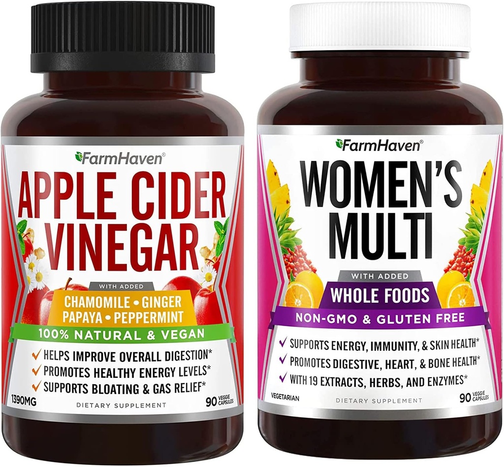 Κάψουλες μηλίτη με Ginger & Multivitamin για γυναίκες