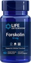 Επέκταση ζωής Forskolin 10 mg, 60 κάψουλες χορτοφαγικής (πακέτο των 2)