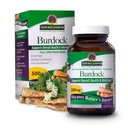 Nature's Cevap Burdock Root 500 mg 90-Capsules | Natural Detoxifier | Blood Circulation | Ortak & Skin Support | Liver & Kidney Function | Gluten-Free, Non-GMO, Vegan | Single Count
