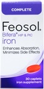 Feosol Bifera HIP & PIC Iron Supplement, Tamam - 30 Caplets, 3 Paket