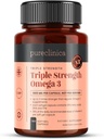 Triple Strength Omega 3 1000 mg x 180 Capsules - 6 Ay Supply!