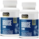 ZAX'S ORIGINAL Bruise Vitamin 2Pack - Pharmacist-De Developmented Bruising Supplements, Potent Swelling & Bruise Function with çinko, Vitamins K, D3, C, Citrus Bioflavonoids, 120 Caps, Pair with Arnica Cream