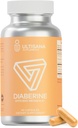 Diaberine Berberine HCL Supplement | Supports Heart Health, Energy Boost, Metabolism & Immune Functions | Berberine 500mg with Vitamin B12, Magnesium & Chromium | Non-GMO & Vegan, 90 Count