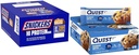 SNICKERS Hi protein Peanut Caramel Bars 24.12oz Box 12 Kont & Quest Blueberry Muffin Protein Bars 12 Kont