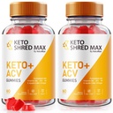 NutraRize (Brook of 2 Keto Ked Max Keto + ACV Gummies, Gelişmiş Kilo kaybı için Formula, Keto Plus Tamam, Gomitas Yorumlar (120 Gummies)