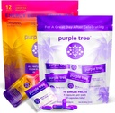mor ağaç kutlaması + Sonraki Gün Enerji Taşları | 10 to-Go Parti Bag Kits | Better Mornings, Natural Boost, Hızlı Hydration, Happy Liver | Bachelorette, Weddings, Travel Essentials