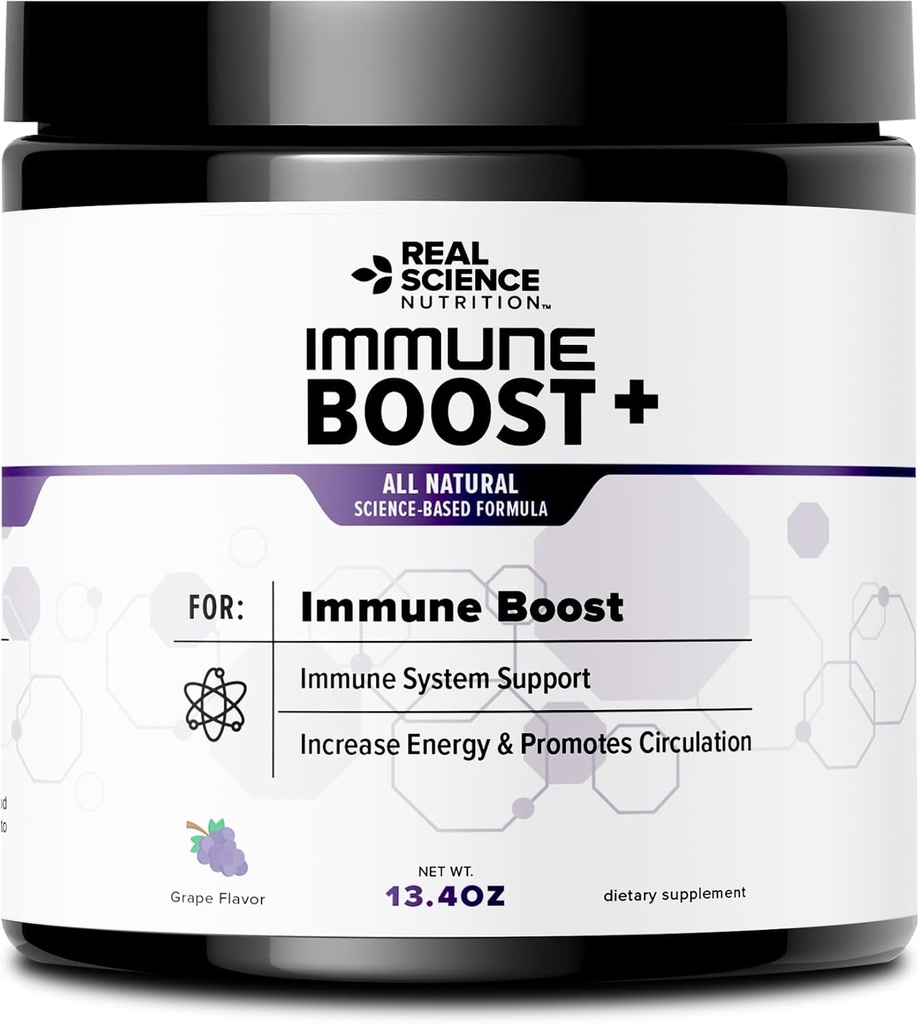 Immune Boost Plus | Natural Immunity Formula, Boost Immune System Health and Wellness, More Powerful Than Elderberry, çinko, Echinacea - Fast Acting Toz