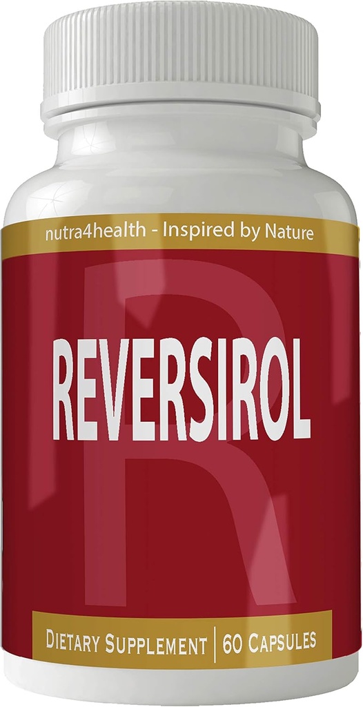 Reversirol Supplement - Alfa Lipoic Acid & Cinnamon ile 20 Herbs & Multivitamin Pills, 60 Capsules
