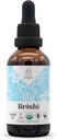 Reishi USDA Organik Alkol Ücretsiz Ekstraksiyon | Diyetsel Tamam, Yüksek Yeterlilik Tincture | Doğal Onaylanmış Organik Reishi Mushroom (Ganoderma Lucidum) (2 oz)
