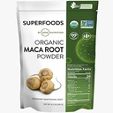 MRM Beslenme Organik Maca Root Toz | Superfoods | Adaptogen | Gluten-Free + Vegan | 40 Hizmet