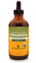 Herb Pharm Certified Organic Fenugreek Liquid Extract for Γυναικεία Αναπαραγωγική Υποστήριξη - 4 Ουγγιά