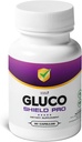 GlucoShield Pro - Vitaminlerle Doğal Supplement B1, B2, B6, Magnezyum, çinko & Food | Non-GMO, Stimulant-Free, Easy-to-Take | Made in the USA, GMP-Cerrec | 30 Capsules, 1 Ay Supply