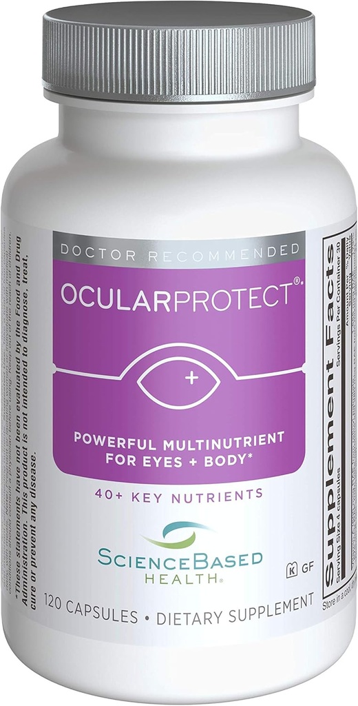 Ocular Tüm Vücut Formula - Özel Göz ve Vücut Multinutrient - 120 Capsules