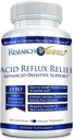 Araştırma Onaylanmış Asit Reflux Relief - Soothe GI Problems - Melatonin, 5-HTP, Marshmallow Root - 60 Capsules - Vegan