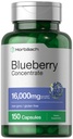 Horbäach Blueberry Extract Supplement | 150 Capsules | Blueberry Concentrate | Non-GMO & Gluten Free Formula