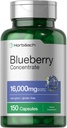 Horbäach Blueberry Extract Supplement | 150 Capsules | Blueberry Inter | Non-GMO, Gluten Free Free