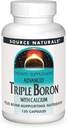 SOURCE NATURALS Advanced Triple Boron with Macau Capsule, 120 Count