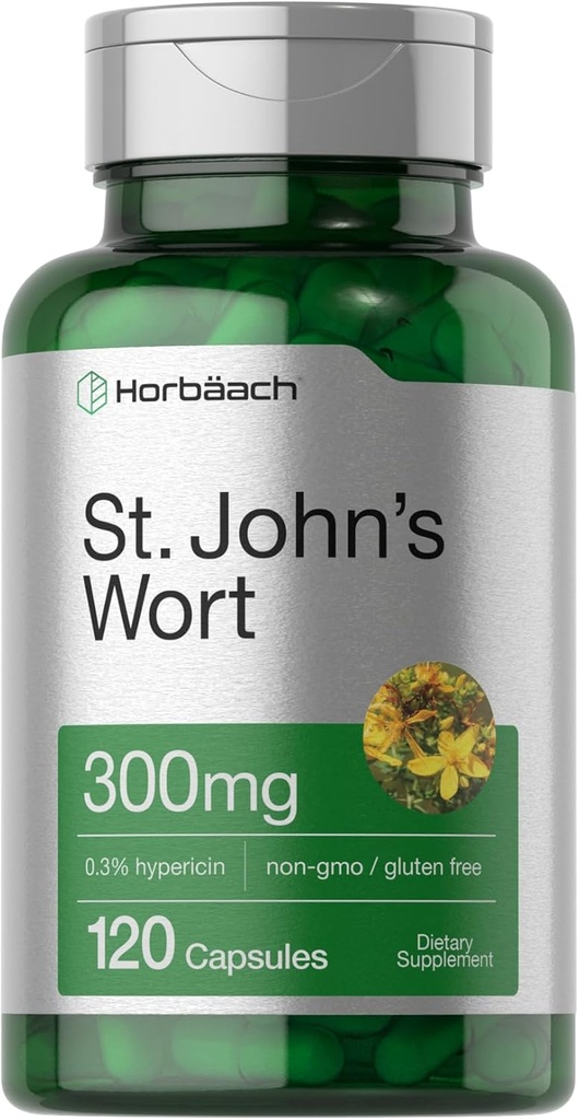 Horbäach St John's Wort Capses 300mg 