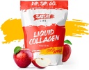 Satori Life - Hydrolyzed Liquid Collagen protein | Sağlıklı Cilt, Saç, Çiçeği, Ortak Destek ve Bones | 15g of Protein in 15 On The Go Single Serve Pouches (Crisp Apple)