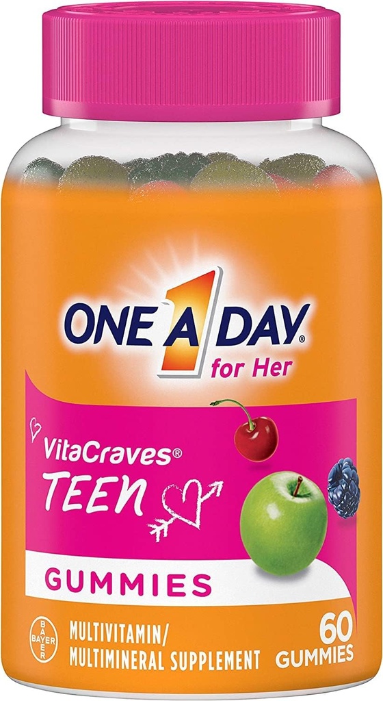 Her VitaCraves için bir gün genç - 60 Gummies