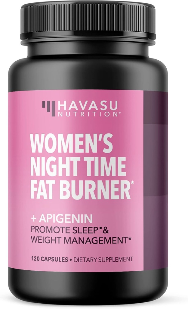 AKSU Kadınların Gece Saati Şer + Apigenin Capsules, 120ct