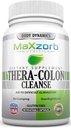 MaXzorb Beslenme Maxzorb Thera-Colon Cleanse: Bir Sağlıkçı için Korkunç Bir Destek, Dengeli Yaşam Tarzı - 90 Capsules
