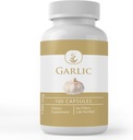 Pure Original Ingredients Garlic Capsules, (100 Capsules) Always Pure, No Additives Or Fillers, Lab Verified