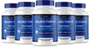 (5 Pack) Neuro Thrive Brain Supplement, Neuro Thrive for Memory, Neuro Thrive PQQ to Reduce Negative Effects of Brain Fog, Neuro Thrive Cognitive Function, NeuroThrive Reviews Neuro-Thrive (300 Cap)