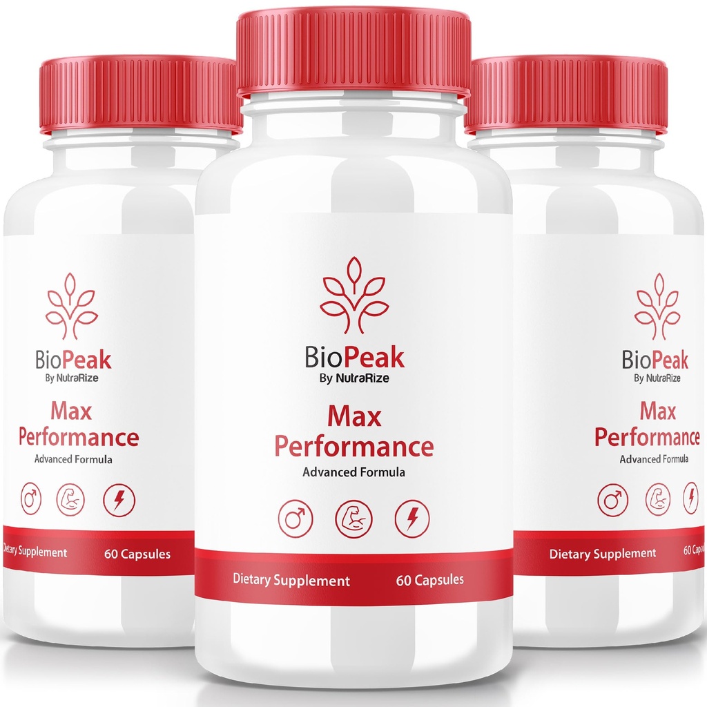 NutraRize (3 Pack) Χάπια Ενίσχυσης Αρρένων Biopeak, Ανδρικές κάψουλες Biopeak, Όλα τα φυσικά συμπλήρωμα για τη μέγιστη απόδοση και τη συνολική υγεία, Επίσημη Bio Peak Pastillas Κριτικές (180 κάψουλες)