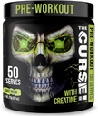 JNX SPORTS The Curse! Erkekler ve Kadınlar için Çalışma Tozu, Caffeine, Beta-Alanine, Tinatine, L-Citrulline, 50 Hizmet, Sweet Melon Flavor – Enerji, Güçlü ve Focus