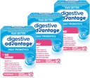 Digestive Avantajı Enzymes + Daily Probiyotik Gaz & Break Down Food Parçacıkları 32 Kont Capsules (3 Pack)