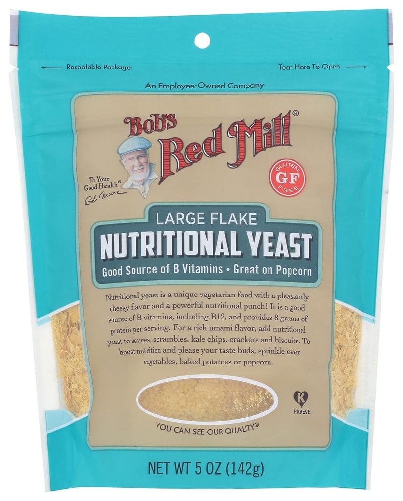 Bob's Red Mill Διατροφική Ζυρίχη, 5oz (πακέτο του 4) - Vegan, Παλαιοφιλικό, Kosher