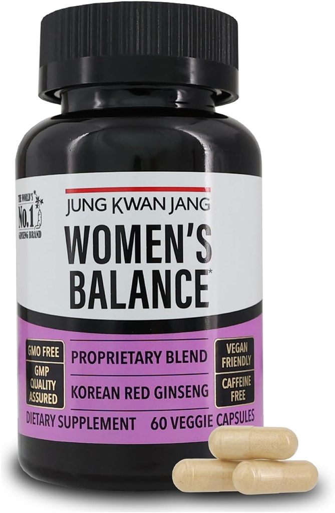 JungKwanJang Kadınlar Enerji Seviye, Digestive System ve Bilişsel Sağlık Tamam, 60 Capsules