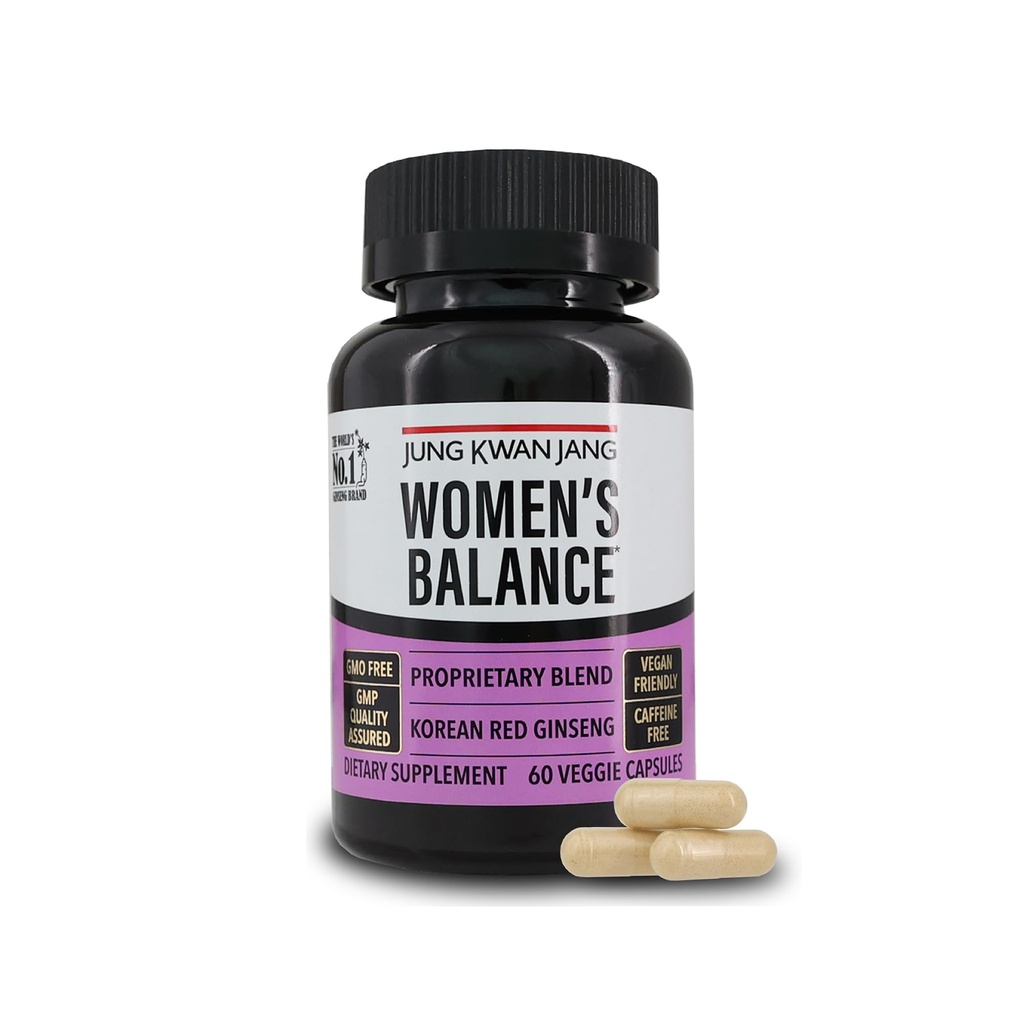 JungKwanJang Kadınlar Enerji Seviye, Digestive System ve Bilişsel Sağlık Tamam, 60 Capsules