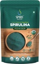 Organik Spirulina Toz, 100% Vegan, Herbal Natural Food with protein, Vitamins, Minerals, Non-GMO, Non-Irradiation, USDA sertifikalı (200 Gram)