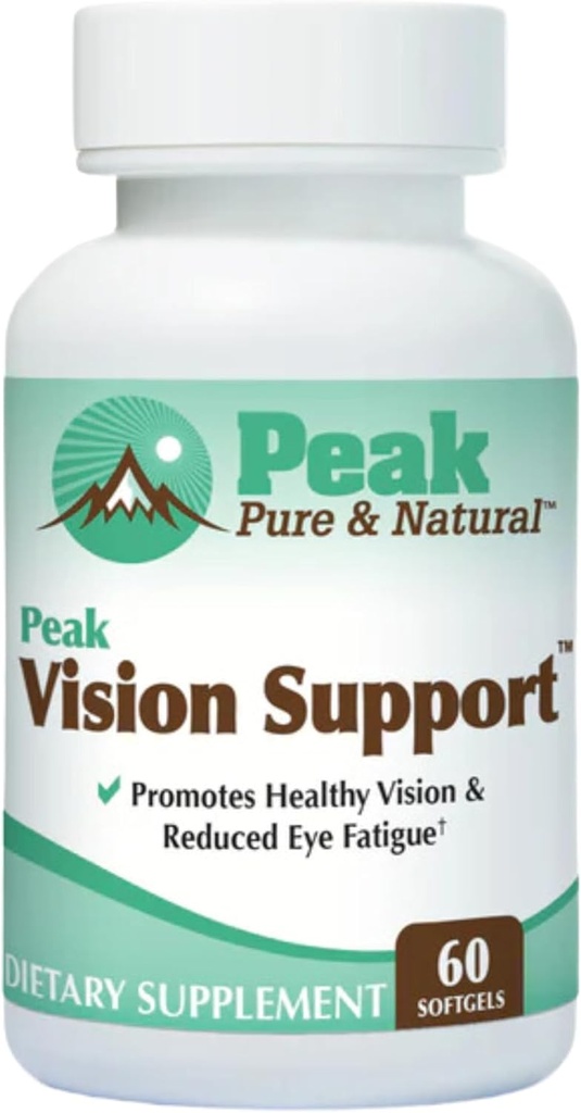 Peak Vision Support Eye Health Supplement – Lutein ve Zeaxanthin Supplement for Eye Fatigue, Blue Light Protection - Sağlıklı Gözler ve Clear Vision (30 hizmet)