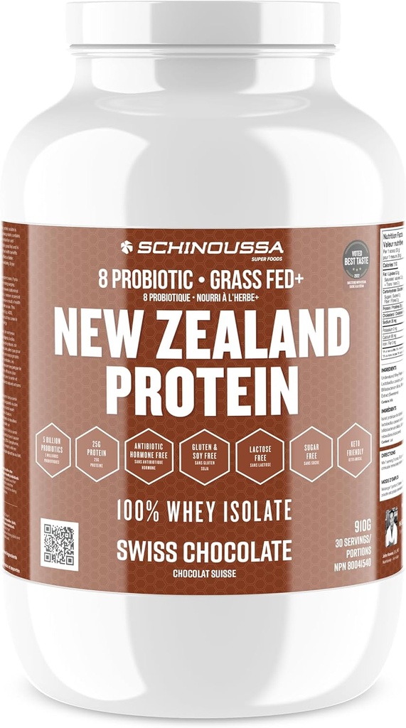 Super Foods New Zealand WHEY proteini | 25-28G protein | 0G Şeker | 1G Karbs | 110-112 Calories (İsviçre, 2 LB)