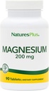 NaturesPlus Magnezyum - 200 mg, 90 Tablet - Vejetaryen, Gluten Free - 90 Hizmetler