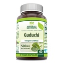 Herbal Secrets Guduchi (Tinospora Cordifolia) Supplement | 500 Mg | Veggie Capsules | Non-GMO | Gluten-Free | Made in USA (1 Pack | 60 Count)