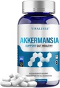 Akkermansia Probiotic Supplement, Ultra High Strength 300 Billion AFU Live Strain Supports Gut Health, Immune & General Health - Αυξάνει την παραγωγή GLP-1 - Κατάλληλο για άνδρες και γυναίκες - 120 κάψουλες