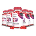 Justified Laboratories Destiny Keto ACV Gummies (1000 mg) - 60 Count, Pack of 5 - Formulated with Apple Cider Vinegar, Folate & Vitamin B12 - Non-GMO, Vegan, Gluten Free - 150 Servings
