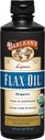 Barlean's Organic Lignan Omega 3 Flaxseed Oil Liquid Supplement for Men and Women, Cold Press Flax Seeds, 7230mg ALA Fatty Acid, Vegan and Gluten Free, 16 oz