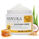 Super Natural Goods Manuka Honey Cream (4oz) – Tüm Cilt Tipleri Çocuklar ve Yetişkinler için Uygundur | Gerçek Manuka Honey Aloe Vera Juice ve Cocoa Butter